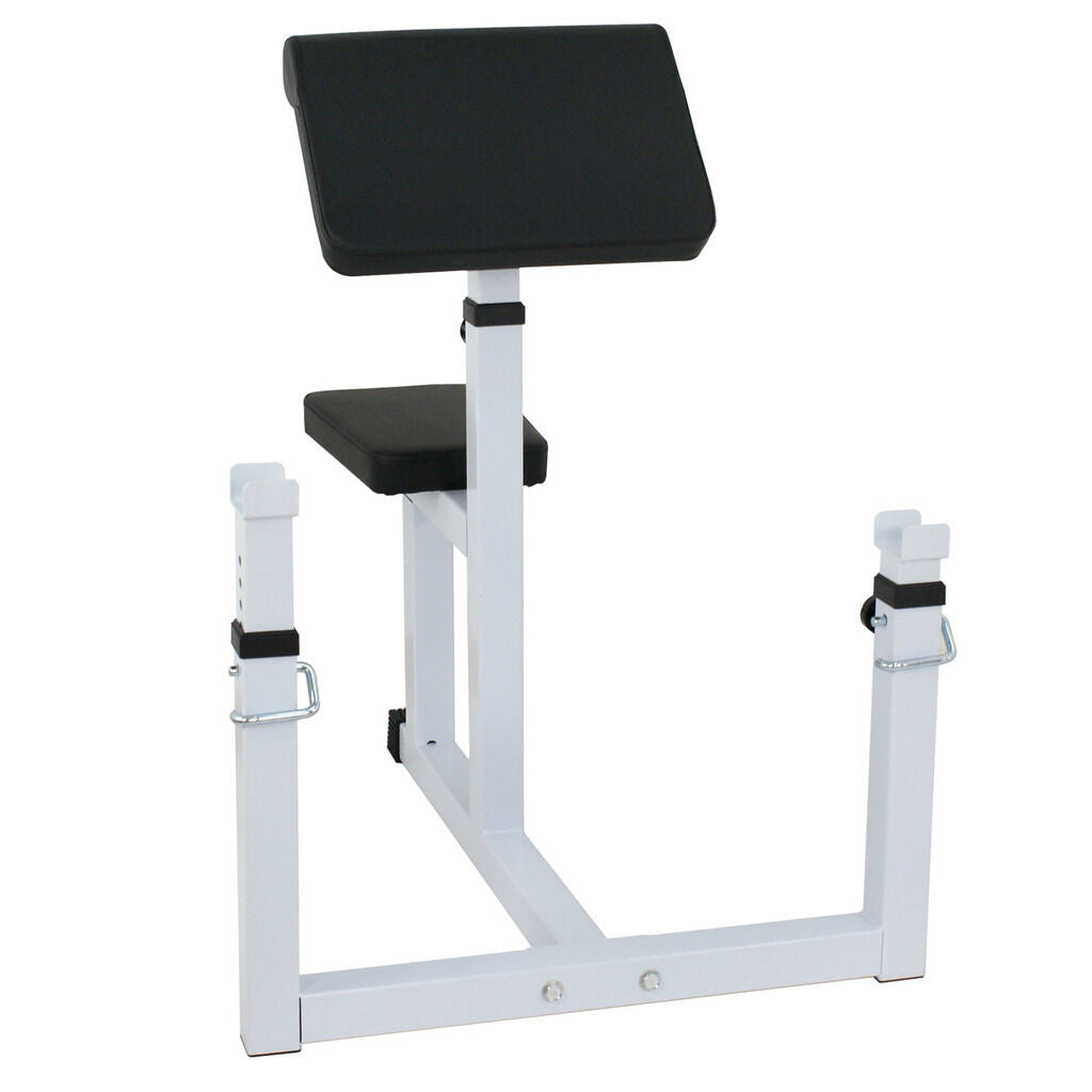 Commercial Preacher Curl Bench Weight Seated Preacher Isolated Dumbbell Biceps