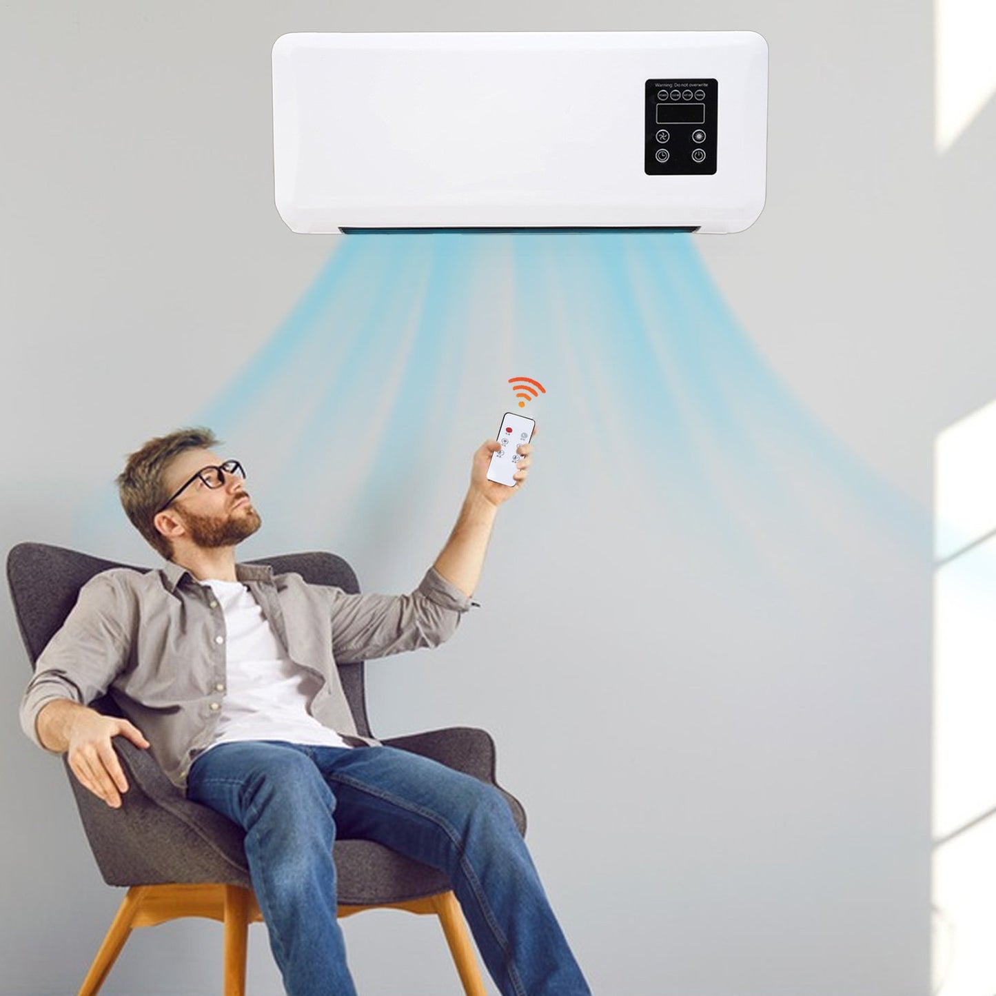Ductless Mini Split Air Conditioner Portable Heating/Cold