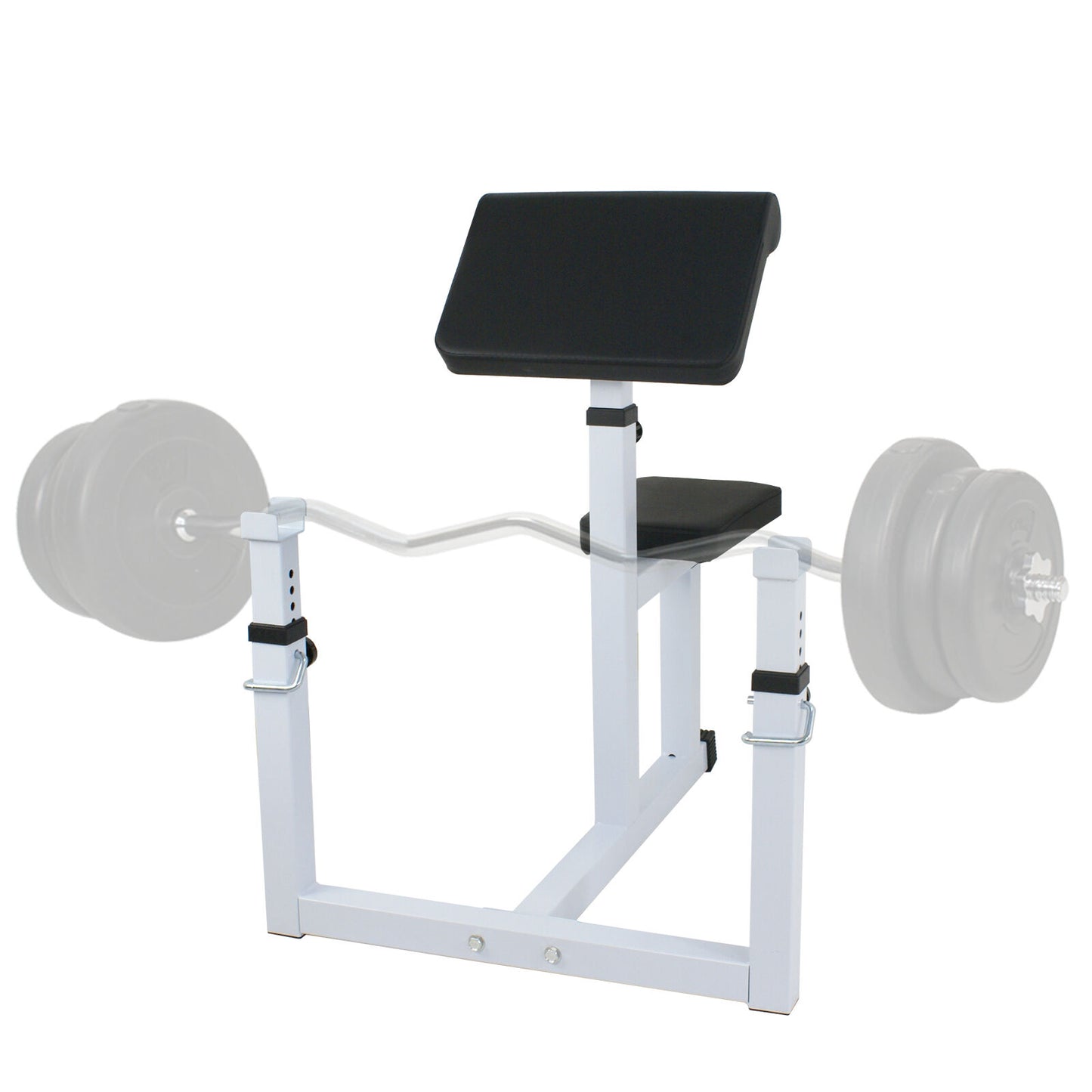 Commercial Preacher Curl Bench Weight Seated Preacher Isolated Dumbbell Biceps
