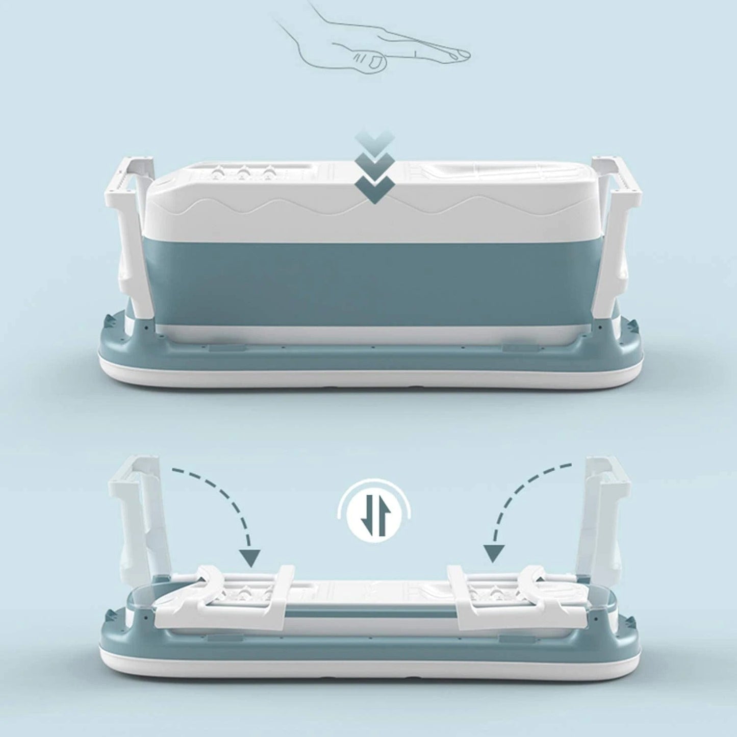 Baby Bath tub Large Portable Folding Collapsible Baby