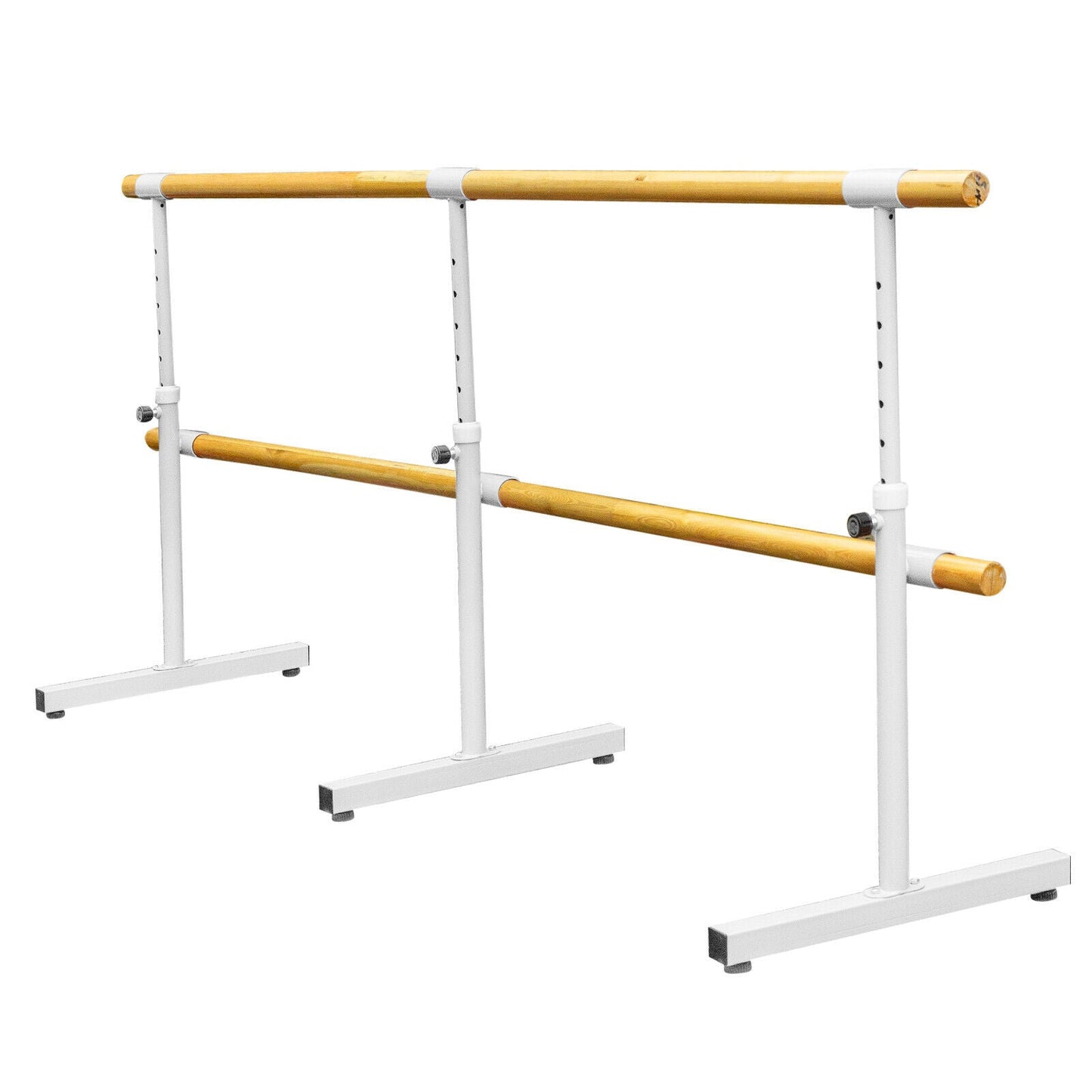 Ballet Barre 13FT Freestanding Bar Double Pine Dancing