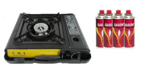 Camping Stove Portable Single Burner Butane Gas stove w/