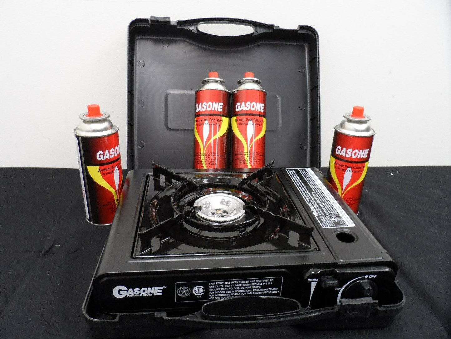 Camping Stove Portable Single Burner Butane Gas stove w/