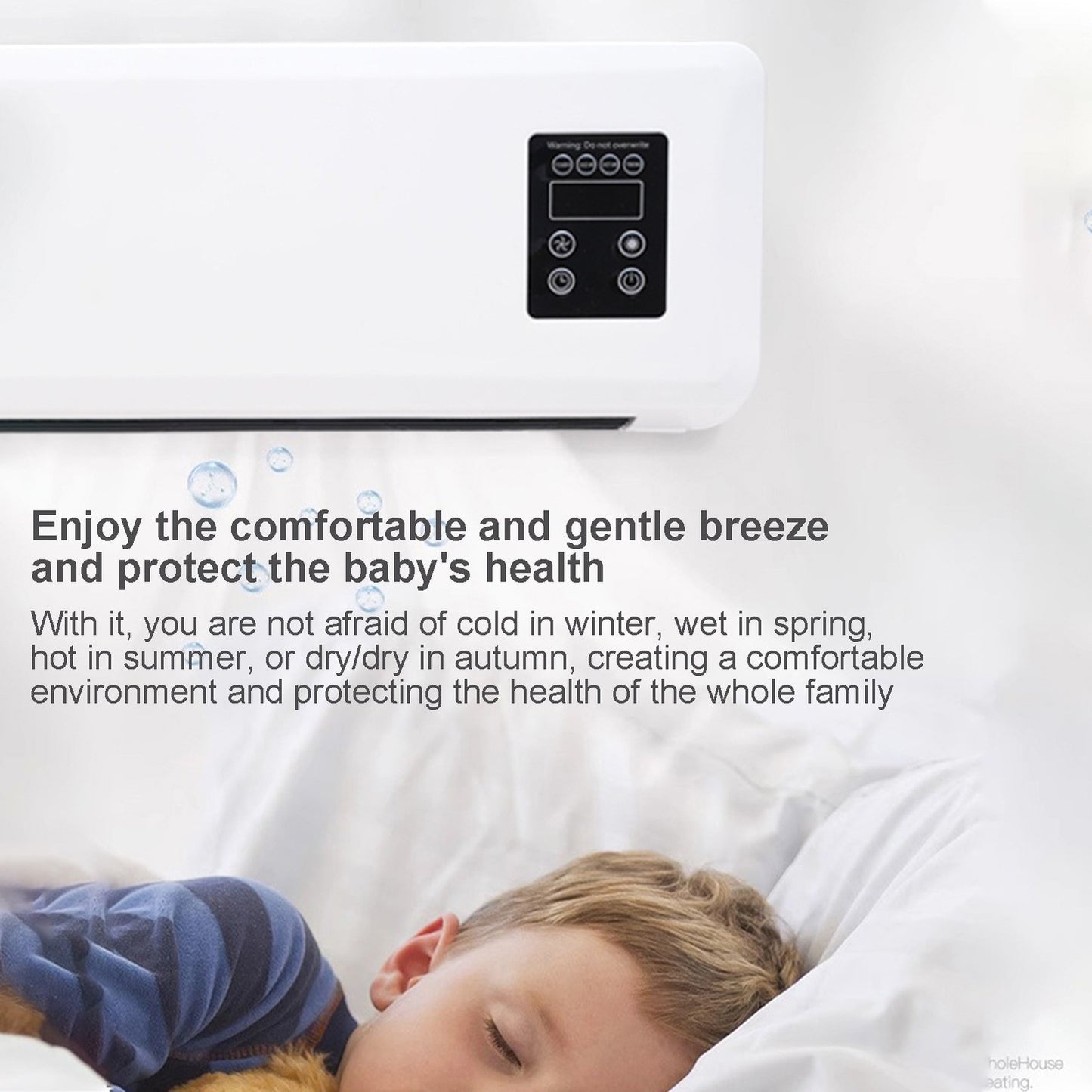 Ductless Mini Split Air Conditioner Portable Heating/Cold