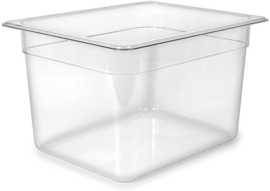 Sous Vide Container 12 Quart EVC-12 with Collapsible Hinged Lid