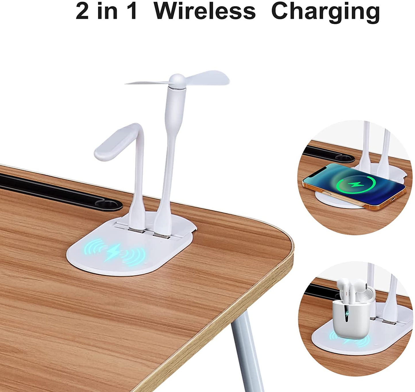 Lap Desk Laptop Bed Desk Portable Foldable Bed Table Tray