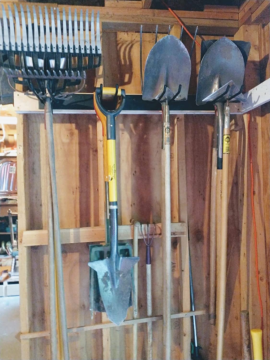 Tool Storage Rack Garage Wall Mount Organizer Heavy-Duty