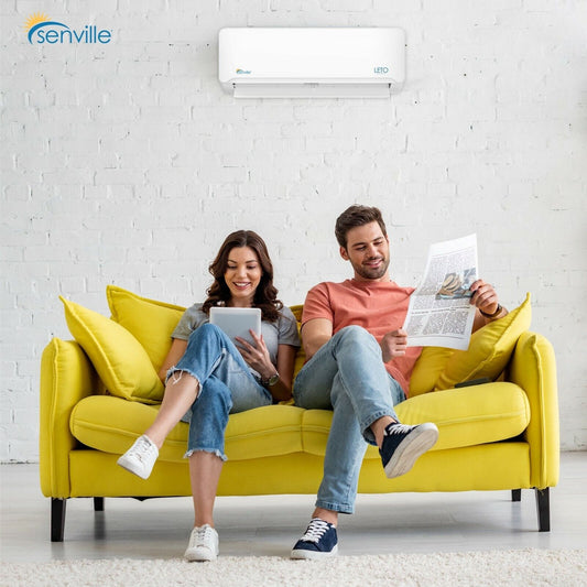24000 BTU Ductless AC Mini Split Air Conditioner and Heat Pump 18.7 SEER 2 TON
