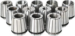 12 pack Spring Collet Set 1/8-1-1/8 Inch Carbon Steel Spring
