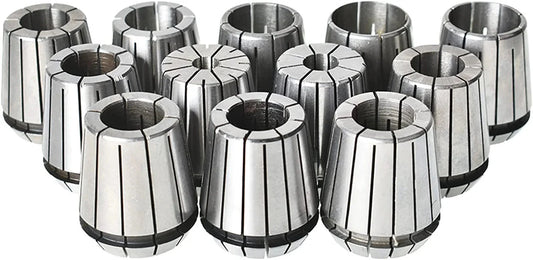 12 pack Spring Collet Set 1/8-1-1/8 Inch Carbon Steel Spring