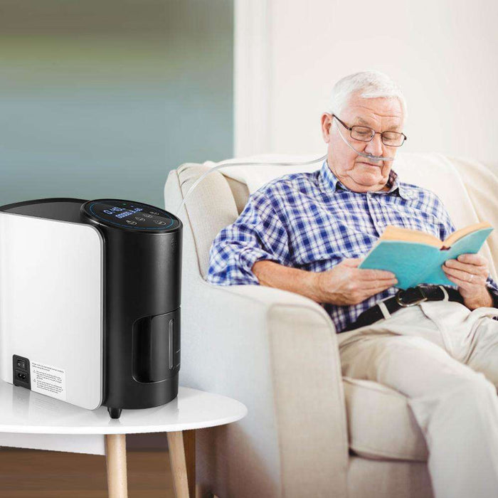 1L-7L/min Adjustable Portable Oxygen Concentrator Machine for Home and Travel Use - Able Oxygen