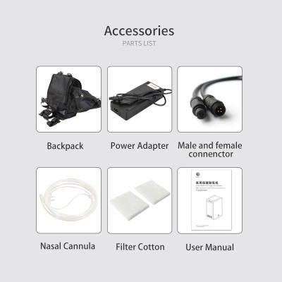 1L continuous Flow/2L-3L Pulse Flow Portable Medical Home