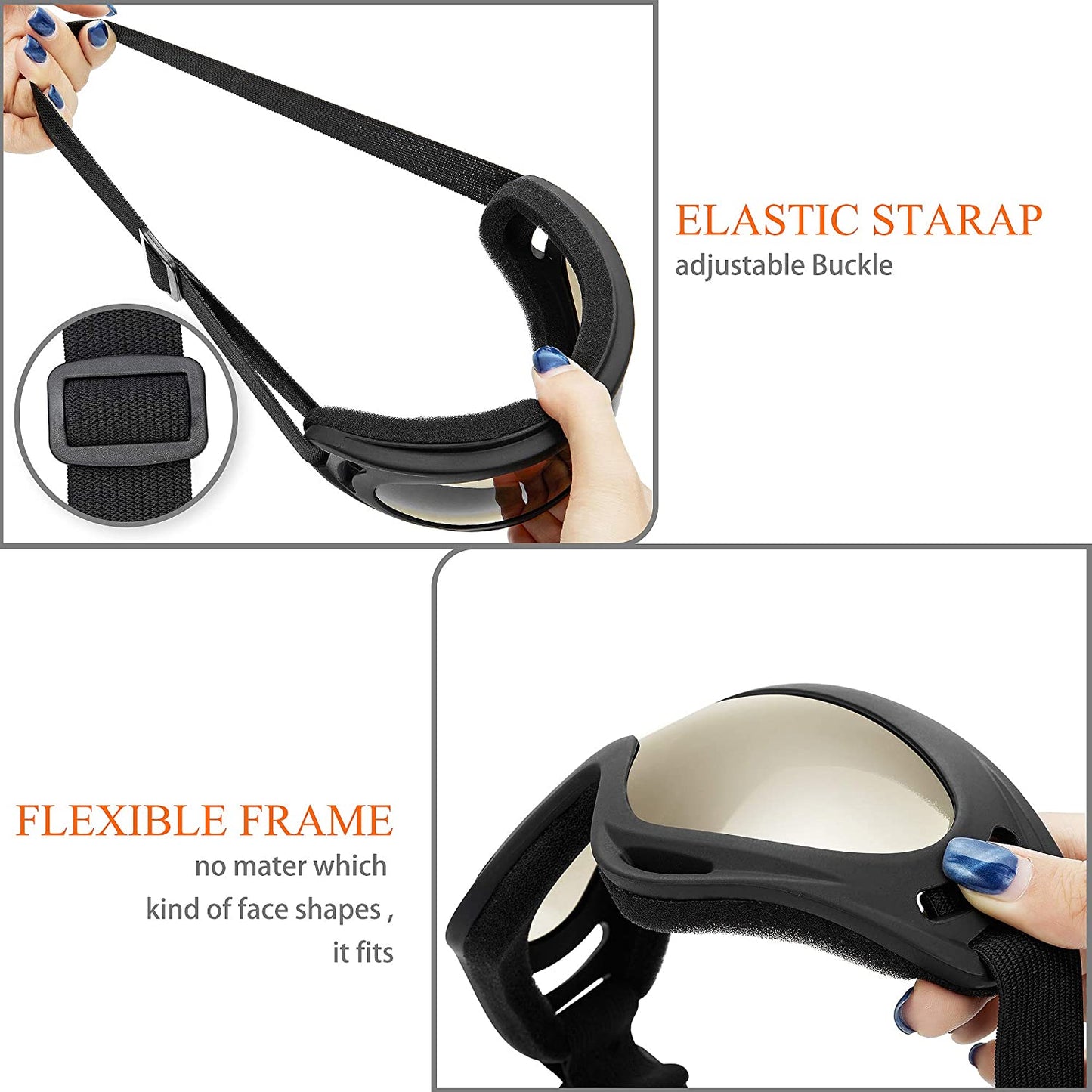 2 Pack Ski Goggles Snowboard Goggles for Men Women & Youth