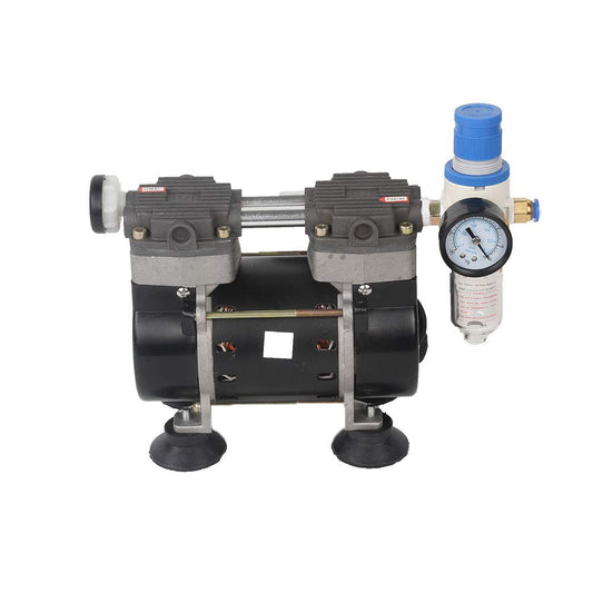 2- Stage 50L/m Oil Free Lab Vacuum Pump Oilless Medical Mute