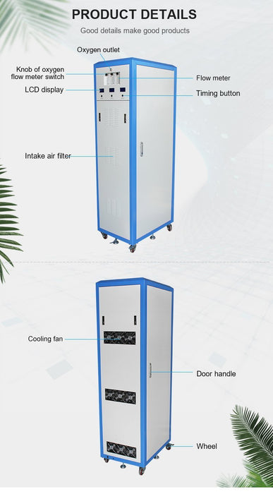 30L/m, 45L/m & 60L/m Adjustable Industrial Grade Oxygen Concentrators - Able Oxygen