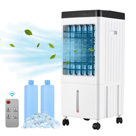 3-IN-1 Portable Air Conditioner Evaporative Air Cooler Humidifier Water Cooling