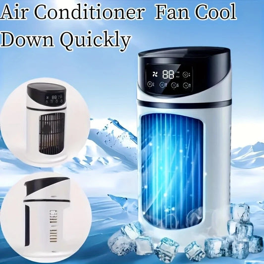 Portable Air Humidifier 3In1 Quiet AC Unit Air Cooler /Humidifier /Cooling Fans