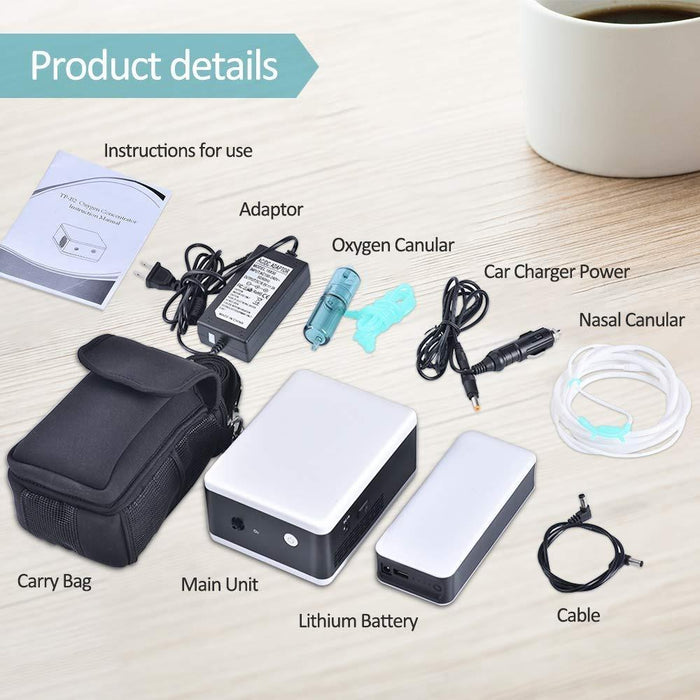 4L Portable Smart Oxygen Concentrator with 10 Hours Working Battery - Able Oxygen