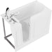ANZZI Walk In Tub 53'' x 26'' Left Drain Soaking in White, Indulge in Ultimate Luxury, Comfort, and Safety with ANZZI Walk-in Tubs | Quick Fill, Therapeutic Soaking Tub