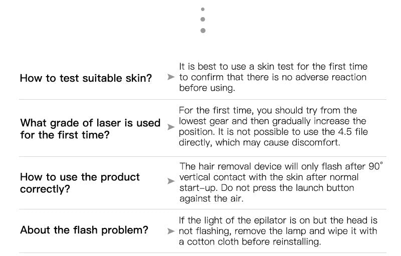 At Home Laser Hair Removal Permanent Hair Removal Device