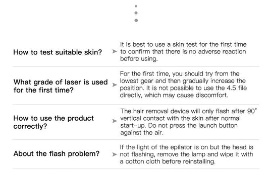 At Home Laser Hair Removal Permanent Hair Removal Device