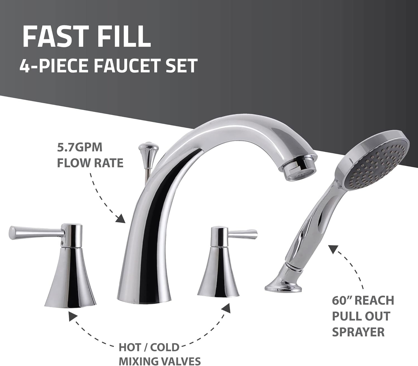 ANZZI Walk In Tub 53'' x 26'' Left Drain Soaking in White, Indulge in Ultimate Luxury, Comfort, and Safety with ANZZI Walk-in Tubs | Quick Fill, Therapeutic Soaking Tub