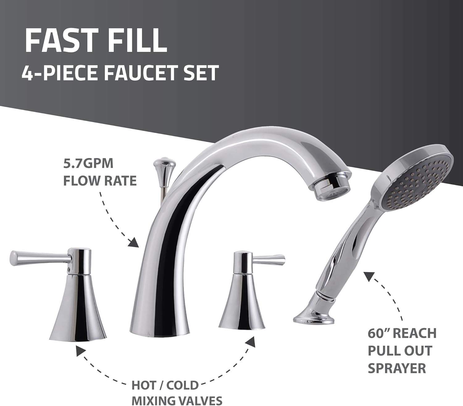 ANZZI Walk In Tub 53'' x 26'' Left Drain Soaking in White, Indulge in Ultimate Luxury, Comfort, and Safety with ANZZI Walk-in Tubs | Quick Fill, Therapeutic Soaking Tub