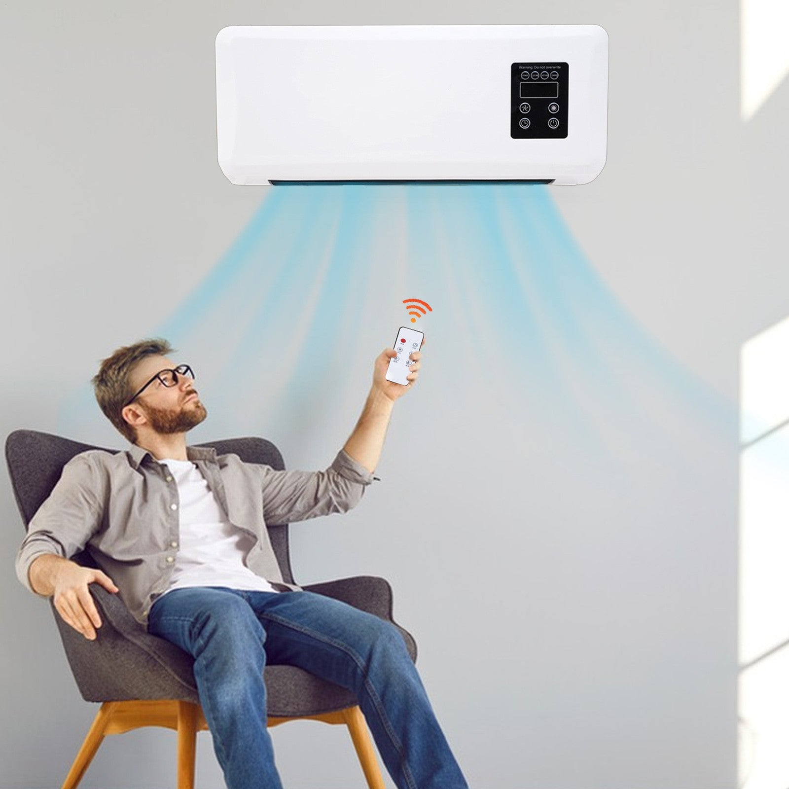 Ductless Mini Split Air Conditioner Portable Heating/Cold