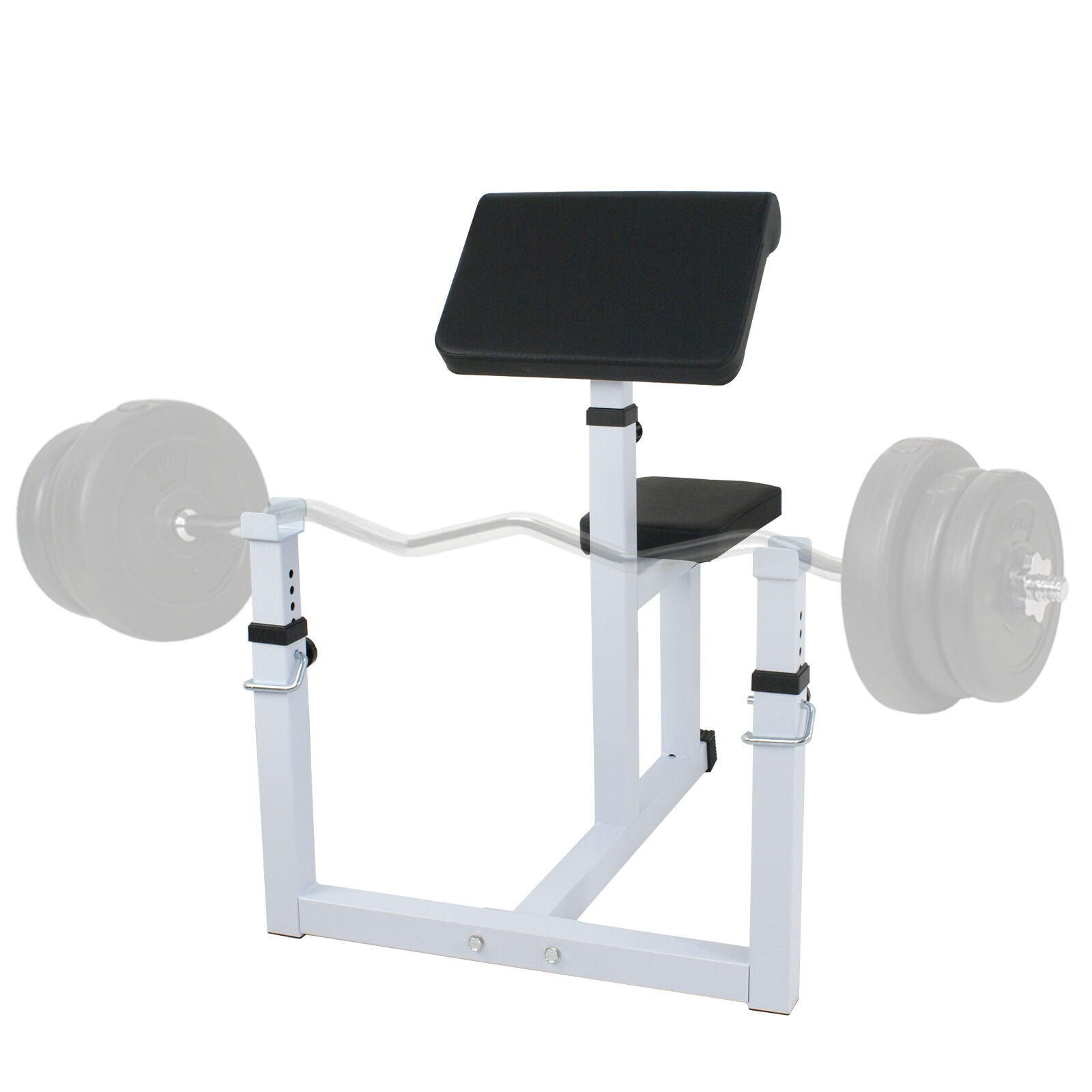 Commercial Preacher Curl Bench Weight Seated Preacher Isolated Dumbbell Biceps
