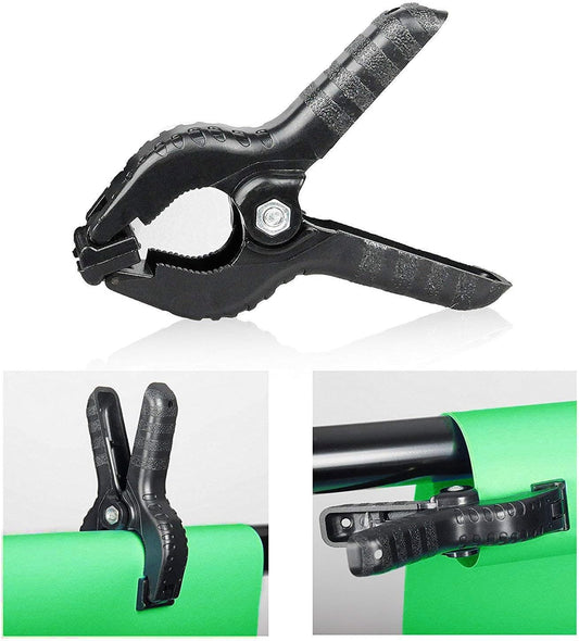 Photo Video Studio 10 x12ft 100% Cotton Muslin Chromakey Green Screen Backdrop with 8.5 x 10ft Stand Photography Background Support System Kit Clamp, Carry Bag