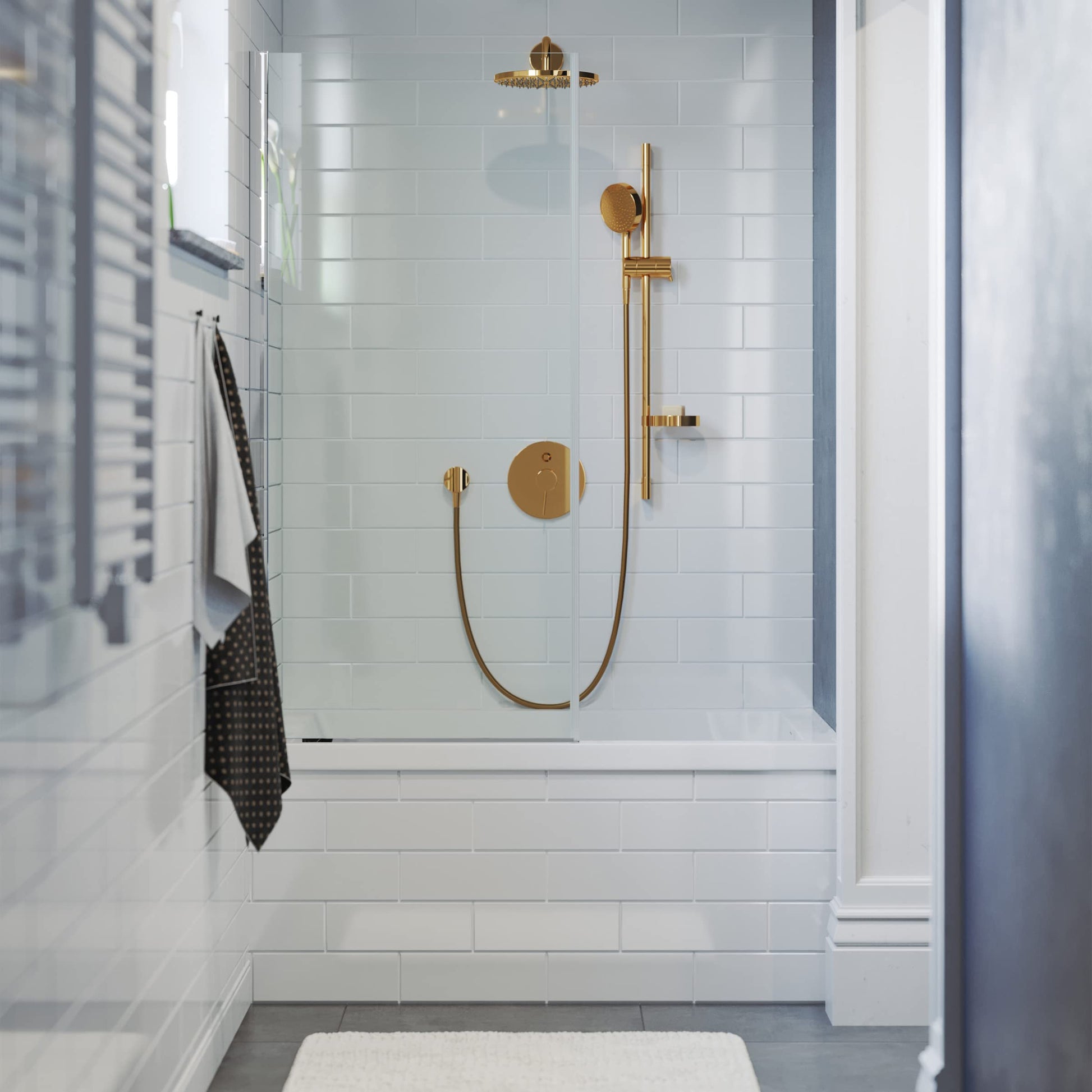 Swiss Madison Voltaire 66" x 32" Right-Hand Drain Alcove Bathtub