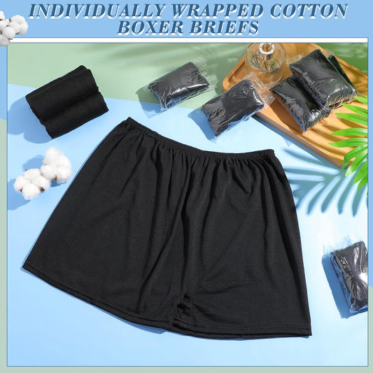 Ramede Disposable Men Cotton Underwear Disposable Exam Short Portable Cotton Male Patient for Travel Massage Hotel Spa