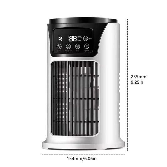 Portable Air Humidifier 3In1 Quiet AC Unit Air Cooler /Humidifier /Cooling Fans