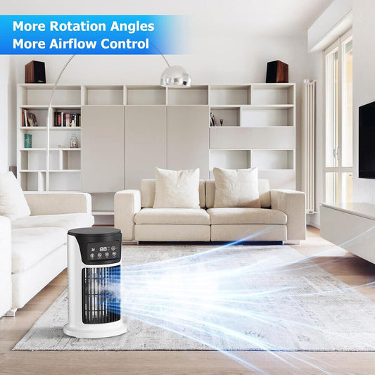 Portable Air Humidifier 3In1 Quiet AC Unit Air Cooler /Humidifier /Cooling Fans