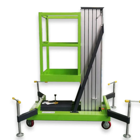4.5m Mobile Single Mast Lift | Compact Mast-Type Aerial Work Platform for Indoor & Outdoor Use