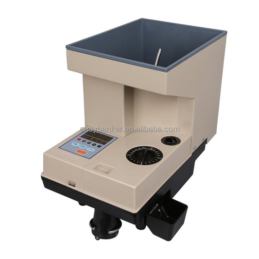 Automatic Coin Counter High Speed Sorting Machine Clear Led