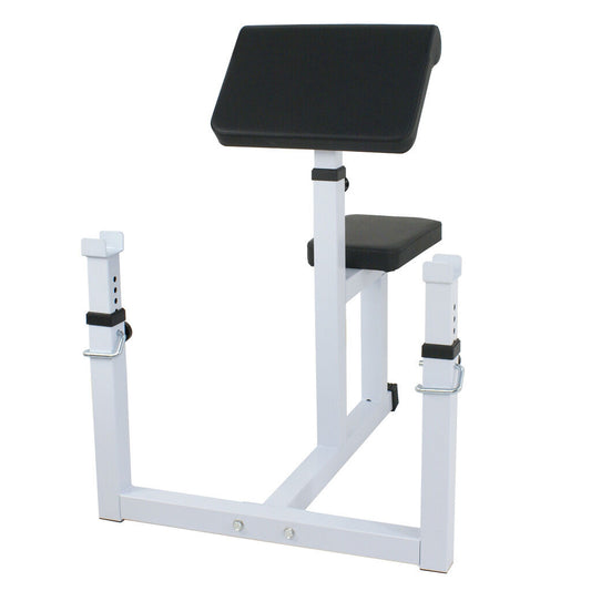 Commercial Preacher Curl Bench Weight Seated Preacher Isolated Dumbbell Biceps