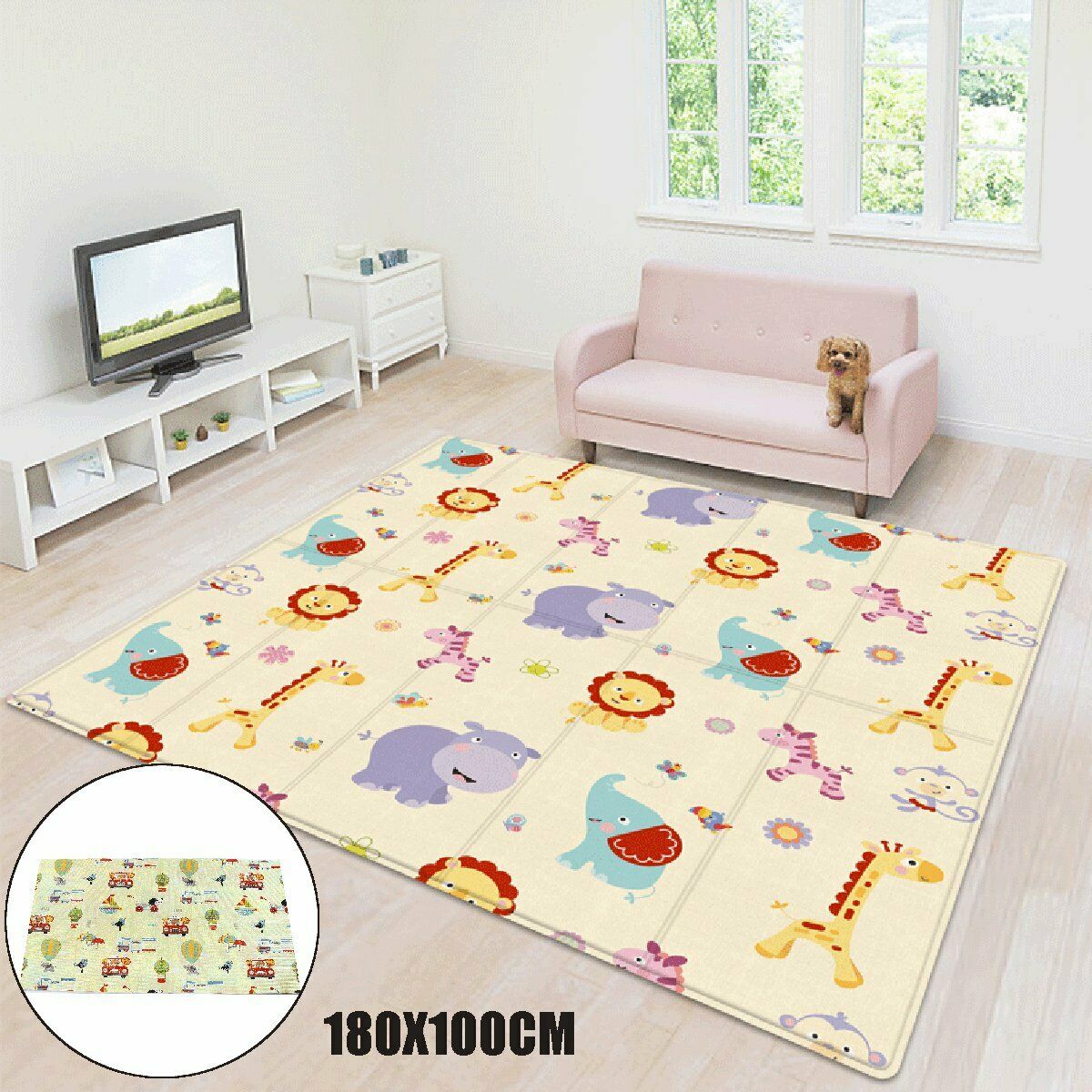 Baby Play Mat Crawling Playing Mat For Babies 70 x 39 - baby
