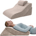 Bed Wedge Pillow Adjustable Pillows Set for Back Leg