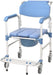 Bedside Commode Chair Lightweight Rolling Shower Chair