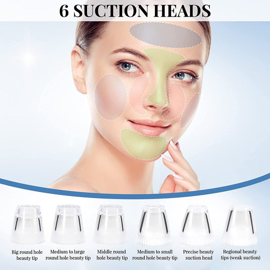 Blackhead Remover Pore Vacuum with Camera with Kit Suction
