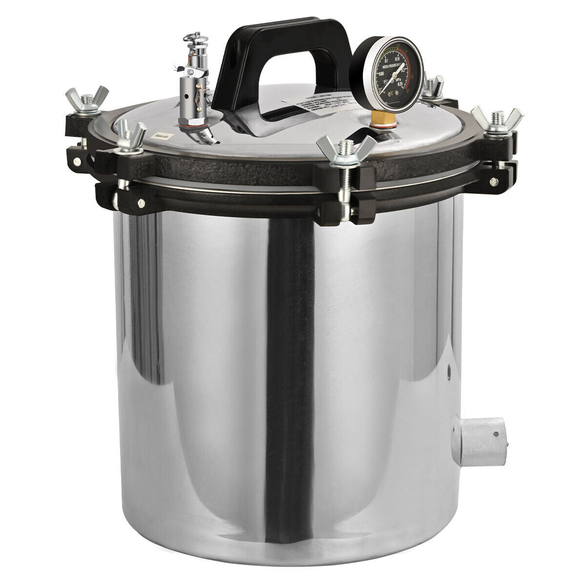 Steam Autoclave Sterilizer 18L High Pressure Uperization Eqpt. Tattoo Dental Lab