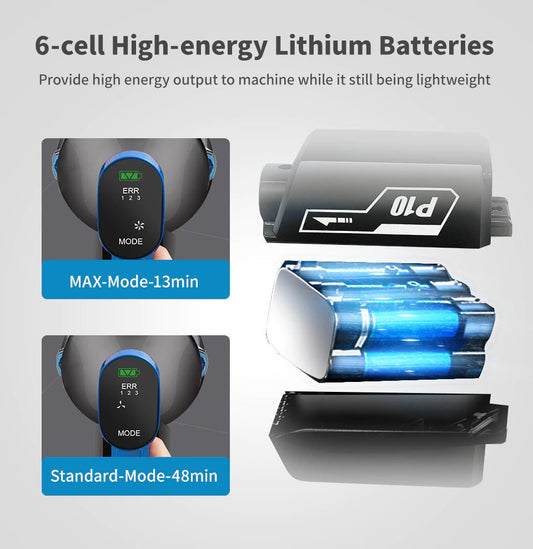 Cordless Vacuum Cleaner 23000Pa Powerful Suction LED Touch