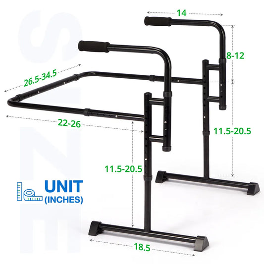 Adjustable Sofa Grab Bar Handles Rails for Seniors - Couch Standing Aids