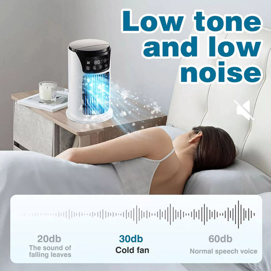 Portable Air Humidifier 3In1 Quiet AC Unit Air Cooler /Humidifier /Cooling Fans