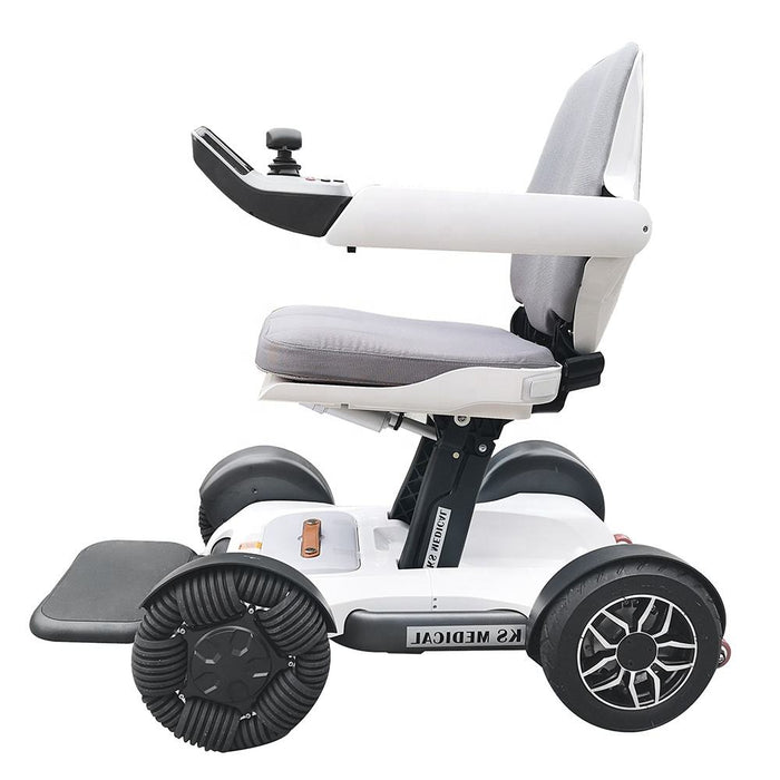 Electric Foldable Powered Wheelchair I 4-Wheeled Electric