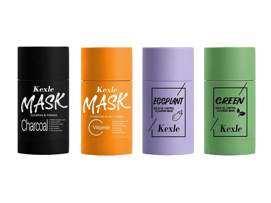 4pack Green Tea Mask Stick for Face Blackhead Remover with Green Tea Extract  Deep Pore Cleansing Moisturizing Skin Brightening