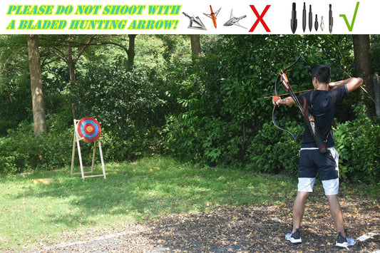 Archery Target Traditional Hand-Made Straw Arrow Target For Recurve Bow Longbow or Compound Bow