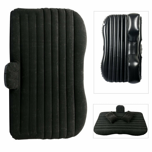 Car Air Bed Travel Inflatable Mattress Back Seat Cushion Outdoor Sofa