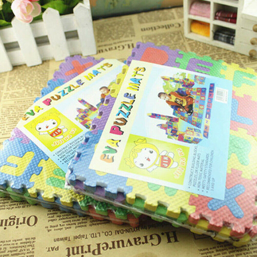 Baby Play Mat Crawling Mat Soft EVA Foam Kids Playing Mat Floor Interlocking Mats